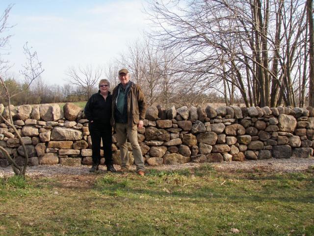 The owners of the winning wall!